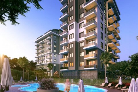 3+1 Penthouse  i Avsallar, Antalya, Tyrkiet Nr. 43509 - 3