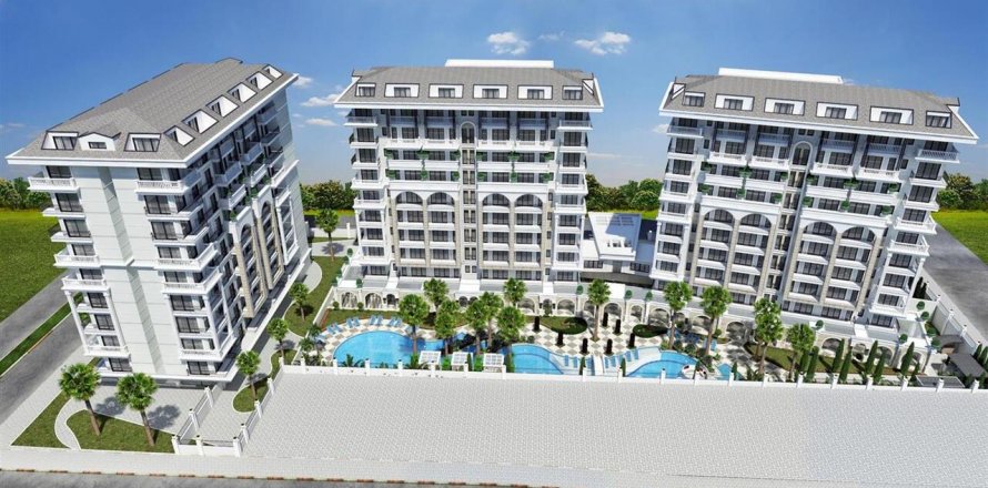 Boligkompleks  i Alanya, Antalya, Tyrkiet Nr. 45988