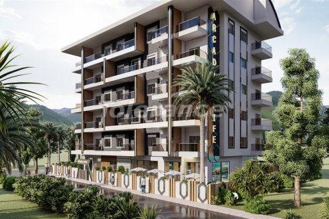 1+1 Lejlighed  i Mahmutlar, Antalya, Tyrkiet Nr. 43569 - 2