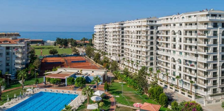 1+1 Lejlighed  i Alanya, Antalya, Tyrkiet Nr. 10756