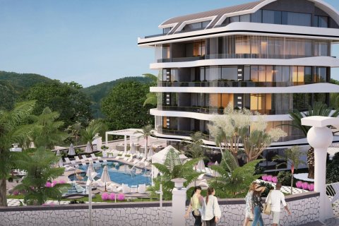 3+1 Penthouse  i Kargicak, Alanya, Antalya, Tyrkiet Nr. 46659 - 3