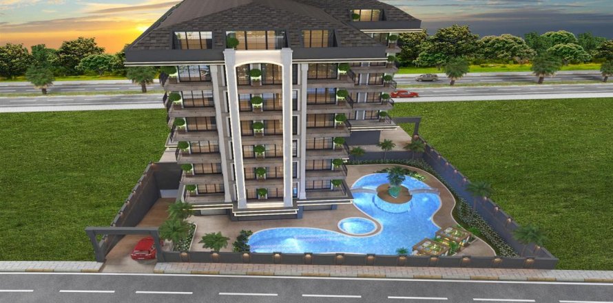 1+1 Penthouse i Elite Elize 4 Residence, Alanya, Antalya, Tyrkiet Nr. 46069