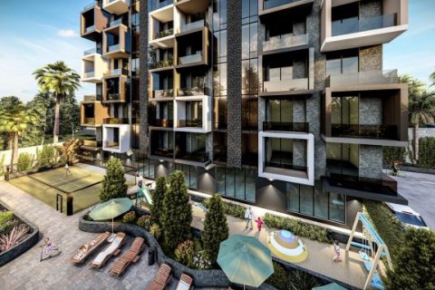 2+1 Penthouse  i Mahmutlar, Antalya, Tyrkiet Nr. 46429 - 2