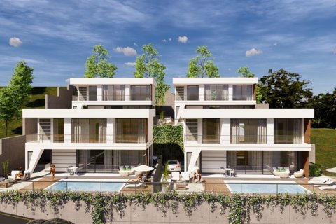 3+1 Villa  i Bektas, Alanya, Antalya, Tyrkiet Nr. 43339 - 1