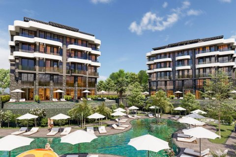 2+1 Penthouse  i Kargicak, Alanya, Antalya, Tyrkiet Nr. 43445 - 2