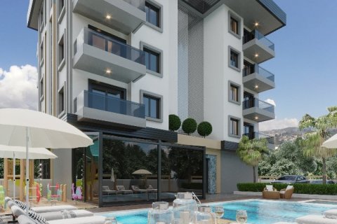 Lejlighed  i Alanya, Antalya, Tyrkiet Nr. 46451 - 1