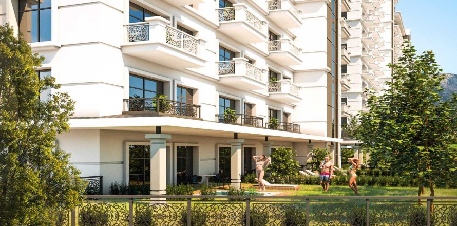 2+1 Lejlighed i Exodus Resort Comfort City, Mahmutlar, Antalya, Tyrkiet Nr. 43152