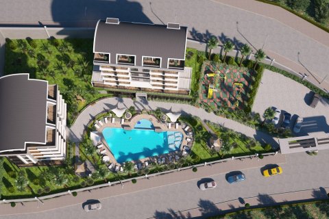 3+1 Penthouse  i Kargicak, Alanya, Antalya, Tyrkiet Nr. 46829 - 14