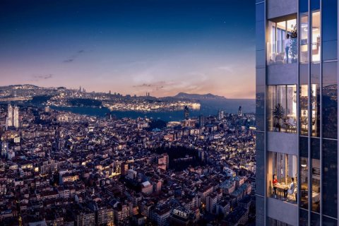 4+1 Lejlighed i Bomonti Residence by Rotana, Sisli, Istanbul, Tyrkiet Nr. 43457 - 6