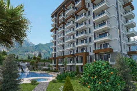 1+1 Lejlighed  i Demirtas, Alanya, Antalya, Tyrkiet Nr. 46023 - 1