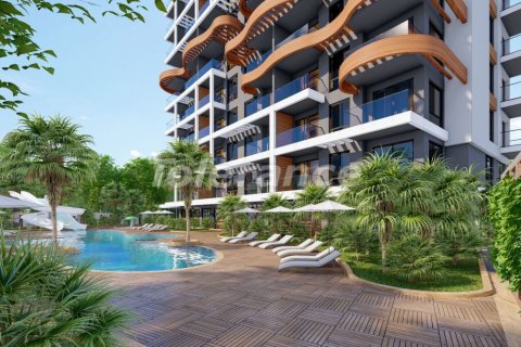 1+1 Lejlighed  i Alanya, Antalya, Tyrkiet Nr. 46347 - 9