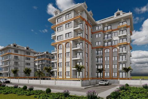 1+1 Lejlighed  i Alanya, Antalya, Tyrkiet Nr. 43468 - 4
