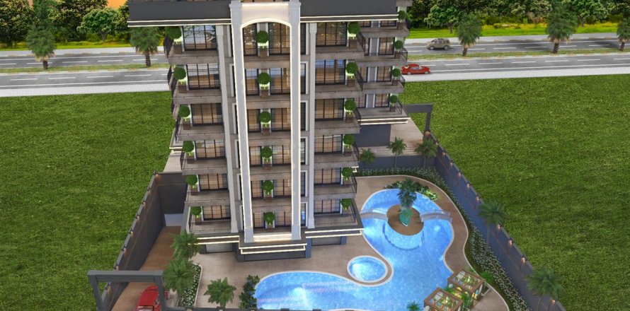 2+1 Penthouse  i Alanya, Antalya, Tyrkiet Nr. 46080