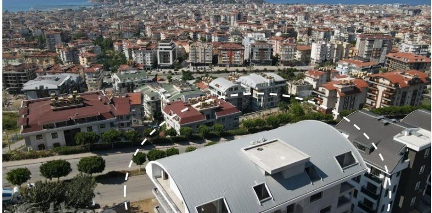 3+1 Penthouse  i Alanya, Antalya, Tyrkiet Nr. 49329