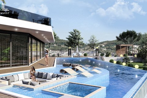 5+1 Villa  i Alanya, Antalya, Tyrkiet Nr. 50351 - 1