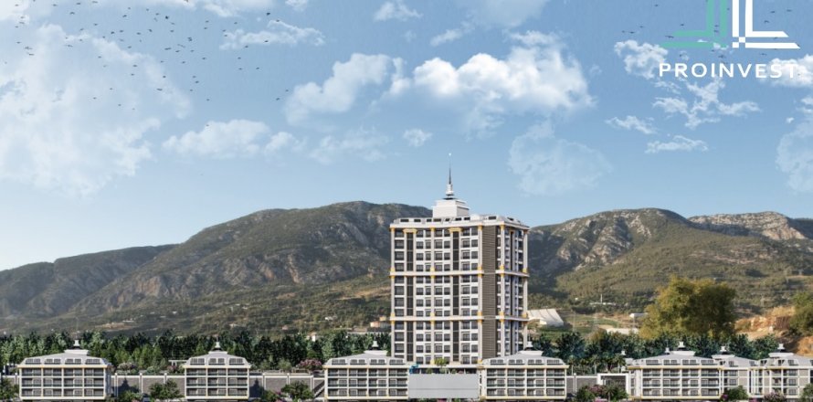 4+1 Lejlighed  i Alanya, Antalya, Tyrkiet Nr. 50383
