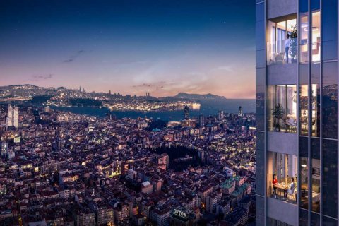 5+1 Lejlighed i Bomonti Residence by Rotana, Sisli, Istanbul, Tyrkiet Nr. 49453 - 1