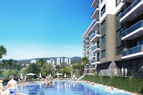 1+0 Lejlighed i Cozy Project in Avsallar, Alanya, Antalya, Tyrkiet Nr. 49729 - 12