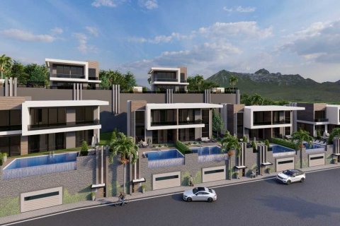 4+1 Villa  i Alanya, Antalya, Tyrkiet Nr. 47797 - 1