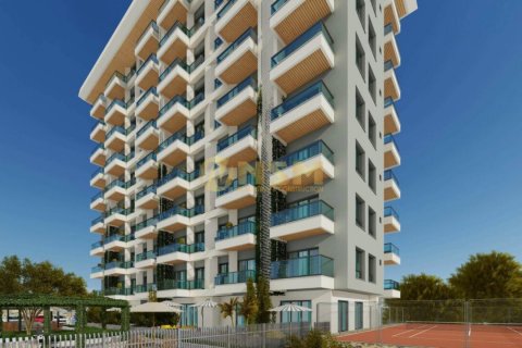 1+1 Lejlighed  i Alanya, Antalya, Tyrkiet Nr. 48289 - 2