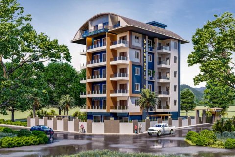 1+1 Penthouse  i Alanya, Antalya, Tyrkiet Nr. 48285 - 2