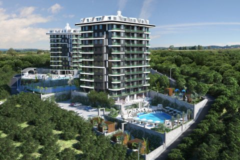 4+1 Penthouse  i Demirtas, Alanya, Antalya, Tyrkiet Nr. 47340 - 2