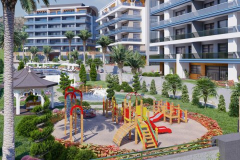 1+0 Lejlighed i Houses with unique sea views, Alanya, Antalya, Tyrkiet Nr. 49735 - 21