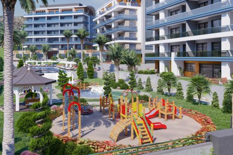 1+0 Lejlighed i Houses with unique sea views, Alanya, Antalya, Tyrkiet Nr. 49734 - 21