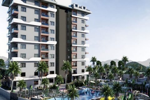 1+1 Lejlighed  i Demirtas, Alanya, Antalya, Tyrkiet Nr. 48743 - 1