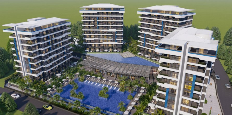 4+1 Penthouse  i Okurcalar, Alanya, Antalya, Tyrkiet Nr. 47568