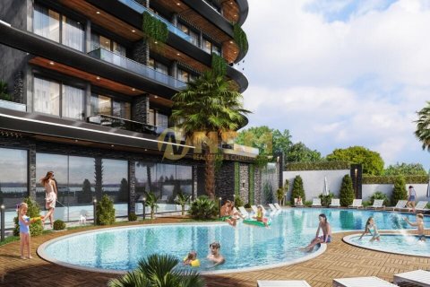 1+1 Lejlighed  i Alanya, Antalya, Tyrkiet Nr. 48451 - 8