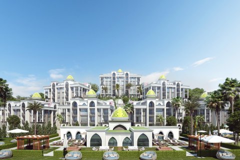 1+0 Lejlighed i A residential complex with a unique infrastructure, located in a picturesque area of Kargicak, Alanya, Antalya, Tyrkiet Nr. 49716 - 1