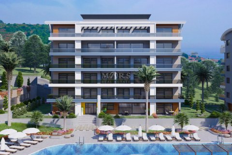 1+0 Lejlighed i Houses with unique sea views, Alanya, Antalya, Tyrkiet Nr. 49735 - 20