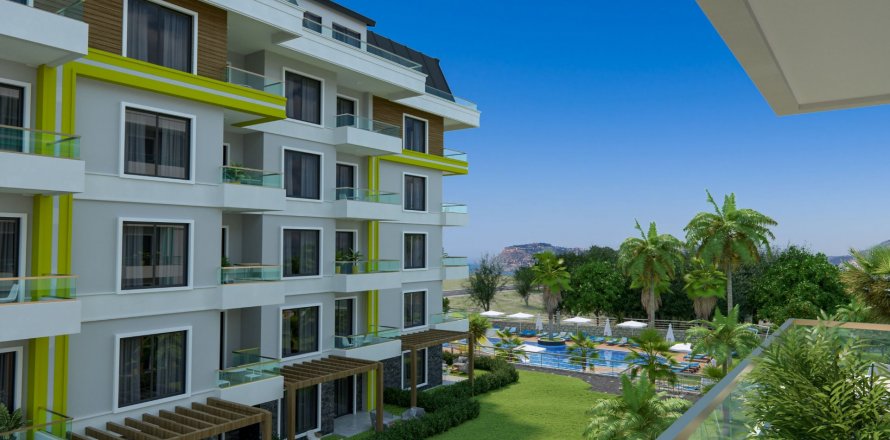 3+1 Penthouse  i Oba, Antalya, Tyrkiet Nr. 50227