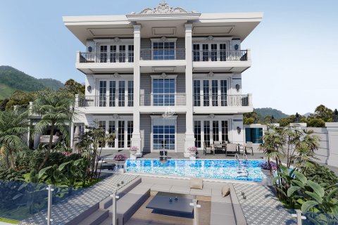 5+1 Villa  i Alanya, Antalya, Tyrkiet Nr. 48483 - 21