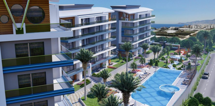 Boligkompleks  i Alanya, Antalya, Tyrkiet Nr. 49605