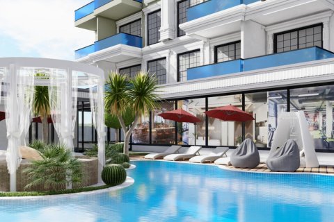 1+1 Lejlighed  i Alanya, Antalya, Tyrkiet Nr. 48365 - 12