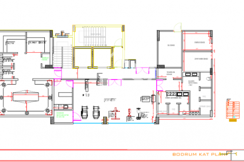 1+1 Lejlighed  i Avsallar, Antalya, Tyrkiet Nr. 48742 - 23