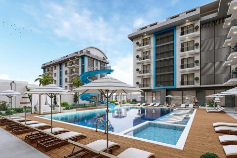 1+0 Lejlighed i Residential complex in Oba, surrounded by nature and not far from the administrative center of the city., Alanya, Antalya, Tyrkiet Nr. 49622 - 4