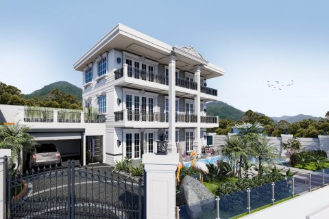 5+1 Villa  i Alanya, Antalya, Tyrkiet Nr. 48483 - 1