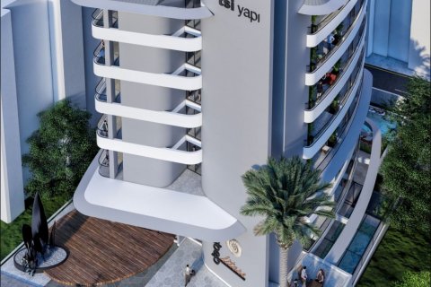 3+1 Penthouse  i Alanya, Antalya, Tyrkiet Nr. 48187 - 2