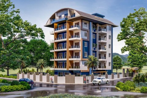 1+1 Penthouse  i Alanya, Antalya, Tyrkiet Nr. 48285 - 1