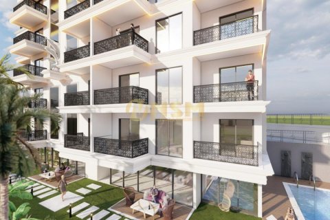 1+1 Lejlighed  i Alanya, Antalya, Tyrkiet Nr. 48258 - 1