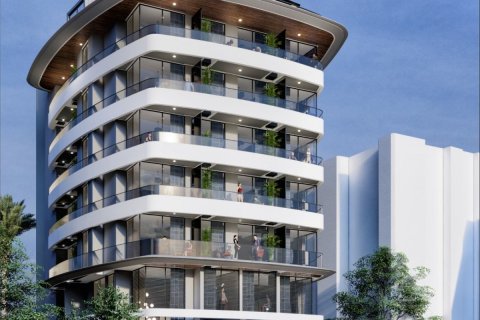 3+1 Penthouse  i Alanya, Antalya, Tyrkiet Nr. 48187 - 5