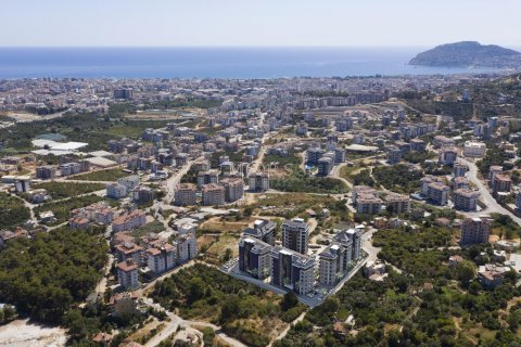 1+0 Lejlighed i Ultra-new low-rise residential complex of comfort class at affordable prices, built among orange trees in the Oba area., Alanya, Antalya, Tyrkiet Nr. 49641 - 12