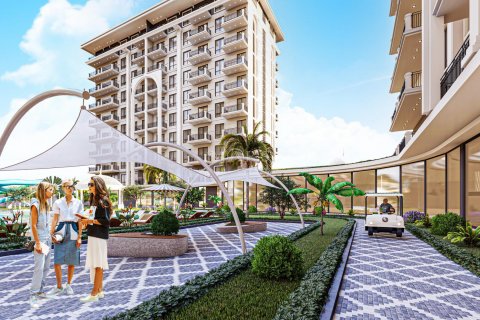 1+1 Lejlighed i A new luxury residential complex with all amenities, located in the picturesque Demirtas district within walking distance from the sea and the beach, Alanya, Antalya, Tyrkiet Nr. 50329 - 5