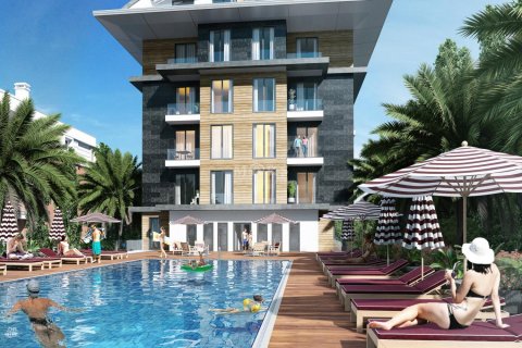 1+1 Lejlighed i Premium class apartments in the Oba area, Alanya, Antalya, Tyrkiet Nr. 50338 - 30