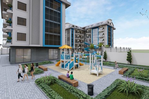 1+0 Lejlighed i Residential complex in Oba, surrounded by nature and not far from the administrative center of the city., Alanya, Antalya, Tyrkiet Nr. 49622 - 23