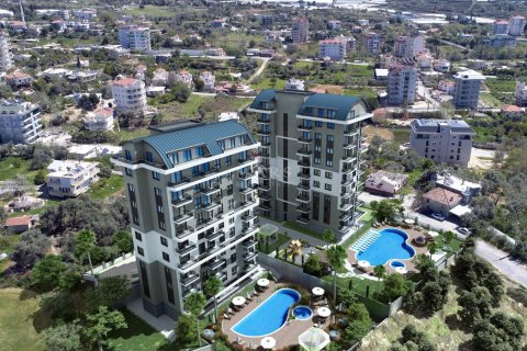 1+0 Lejlighed i Cozy Project in Avsallar, Alanya, Antalya, Tyrkiet Nr. 49729 - 9