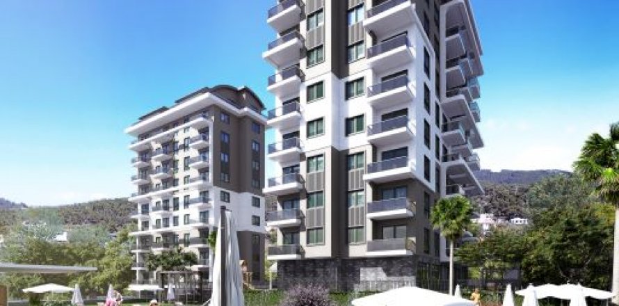 3+1 Penthouse  i Avsallar, Antalya, Tyrkiet Nr. 48786